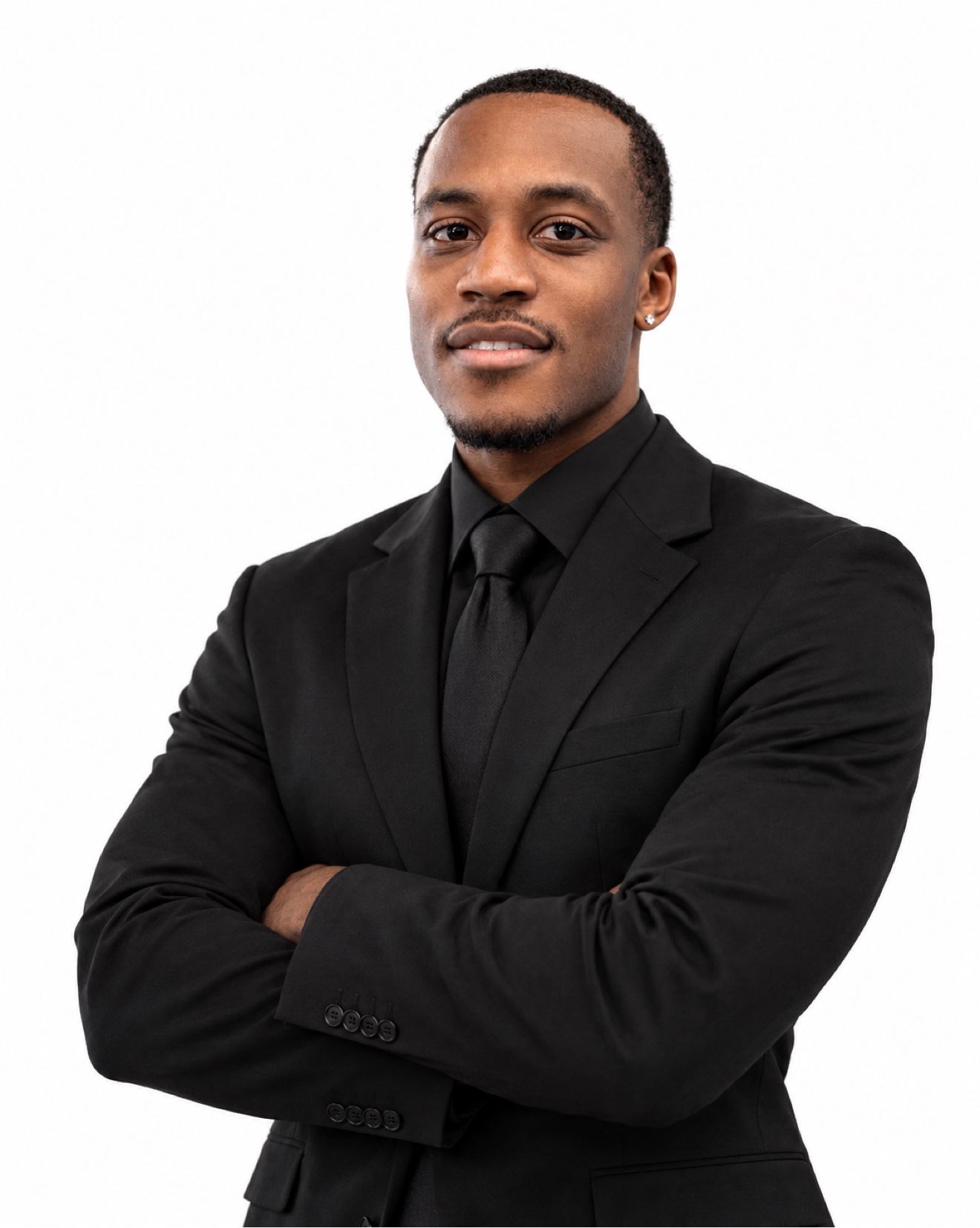 Nigel Freeman, founder of NXTLVL Finance Solution, photographed with arms crossed